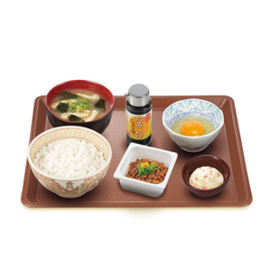 納豆朝食