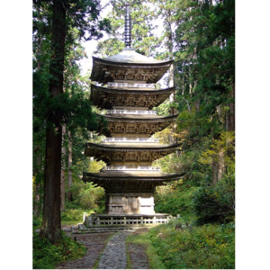 羽黒山五重塔