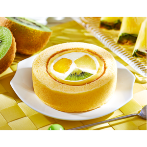 ローソン プレミアム フルーツロールケーキ