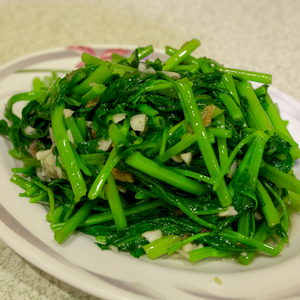 青物野菜の炒めもの(炒青菜)