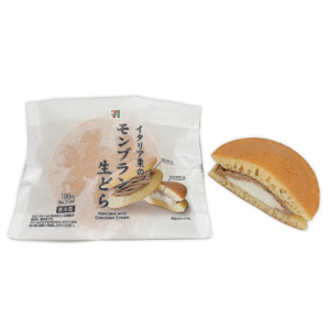 セブンイレブン イタリア栗のモンブラン生どら