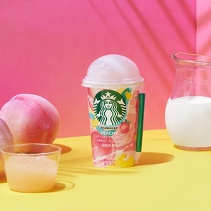 ピーチーパイナップルミルク with ピーチジェリー