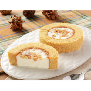 ローソン メープルナッツのロールケーキ