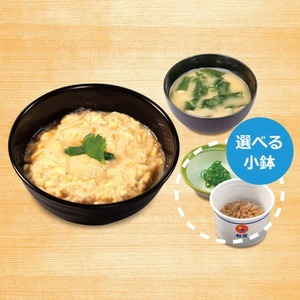 得朝あんかけふわふわ玉子丼セット