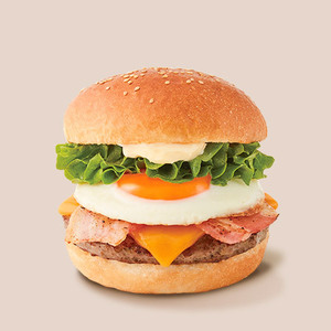 クラシックベーコンエッグチーズバーガー