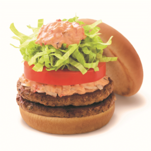 ダブルモス野菜バーガー