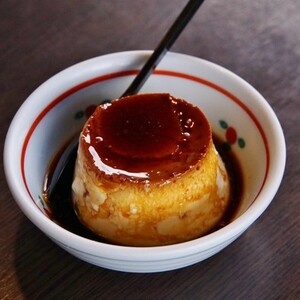 地獄蒸しプリン