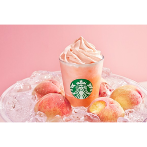 桃MORE フラペチーノ