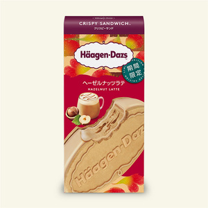 ハーゲンダッツ クリスピーサンド ヘーゼルナッツラテ