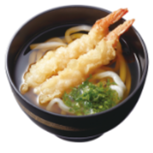 えびの天ぷらうどん