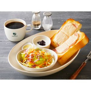 ハムチーズトーストセット