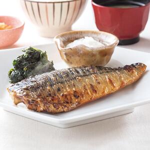 さばの炭火焼き定食