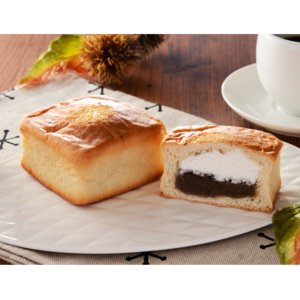 ローソン マチノパン 栗粒あん&ホイップ角ぱん