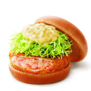 海老カツバーガー