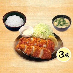 たっぷりささみかつ定食