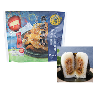 ローソン 金しゃりおにぎり 霧島黒豚青唐みそ