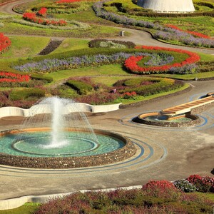 国営みちのく杜の湖畔公園