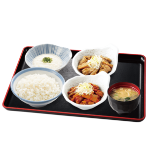 パンチ食べくらべ定食
