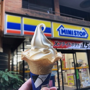 ミニストップ ソフトクリーム バニラ