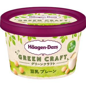 ハーゲンダッツ ミニカップ GREEN CRAFT 豆乳 プレーン