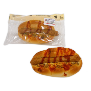 セブンイレブン ソーセージドッグ(マスタード入り)