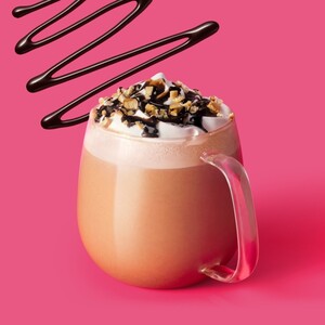 サリー・ブラウン オーツミルク カフェ モカ with チョコレート プレッツェル