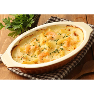 海老と若鶏のペンネグラタン