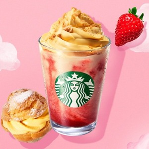 ストロベリー シュークリーム フラペチーノ®
