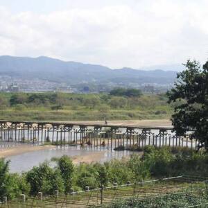 流れ橋(上津屋橋)