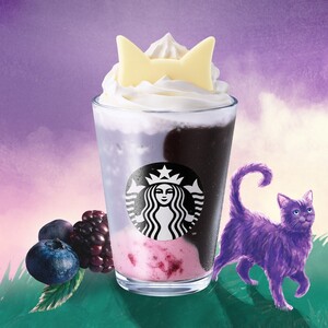 ブラックベリー ヨーグルト フラペチーノ® 白耳 ver.