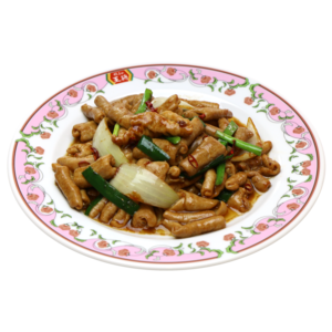 ホルモンの味噌炒め