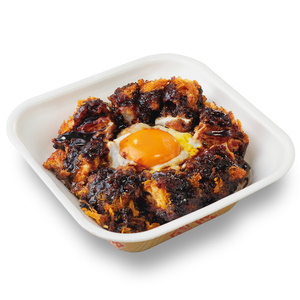 黒味噌チキンカツ丼弁当