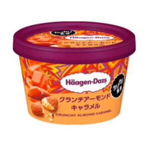 ハーゲンダッツ ミニカップ クランチアーモンドキャラメル