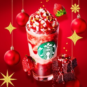 ストロベリー & ベルベット ブラウニー フラペチーノ®