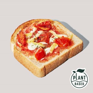 セミドライトマトのピザトースト