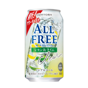 サントリー オールフリー クリア〈レモン&ライム〉