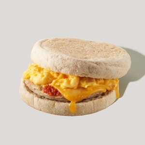 あらびきソーセージパティ＆スクランブルエッグ イングリッシュマフィン