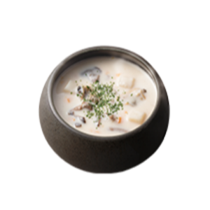 クラムチャウダー茶碗蒸し