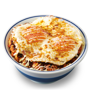 ハムエッグカツ丼(80gロース)