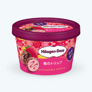 ハーゲンダッツ ミニカップ 苺のトリュフ