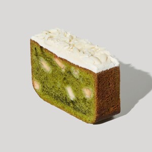 抹茶とホワイトチョコのパウンドケーキ