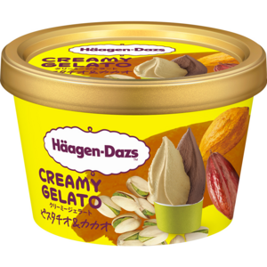 ハーゲンダッツ ミニカップ CREAMY GELATO ピスタチオ&カカオ