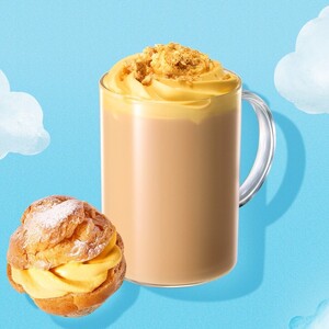 シュークリーム ラテ