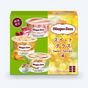 ハーゲンダッツ アソートボックス スイート テラス(ストロベリー&ミルク・メープルクッキー・クリーミーエスプレッソ)