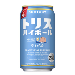サントリー トリスハイボール缶〈やわらか〉