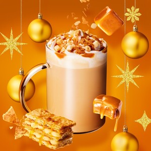 バターキャラメル ミルフィーユ ラテ