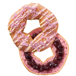 桜もちっとドーナツ 塩あずき