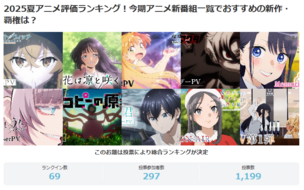 【2025年夏アニメ第1位!】サイレント・ウィッチのランクイン状況まとめ