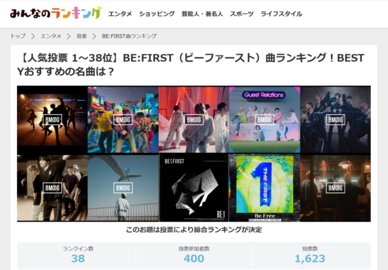 BE:FIRST×ONE PIECE初タッグ!魚人島編EDテーマ「Sailing」11/4配信決定