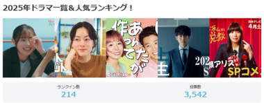 2025年ドラマ総決算!面白かったTOP3を発表